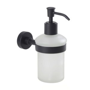 דיספנסר לסבון נוזלי קלאס שחור מט