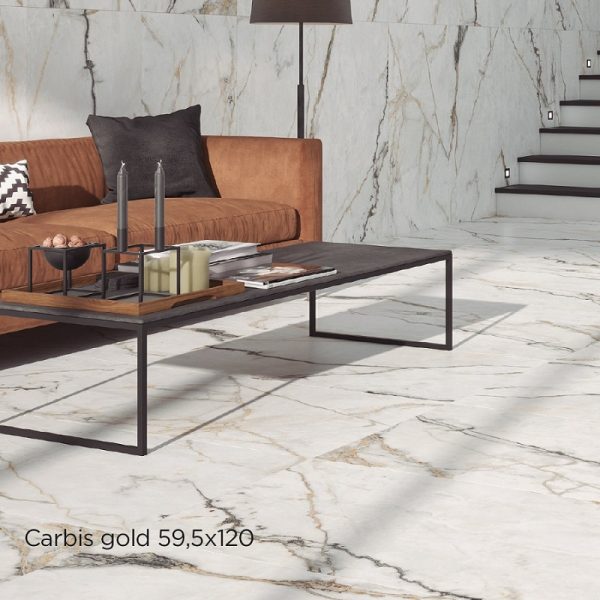⁦אריח פורצלן  קרביס גולד מט 60/120 CARBIS GOLD⁩ – תמונה ⁦3⁩