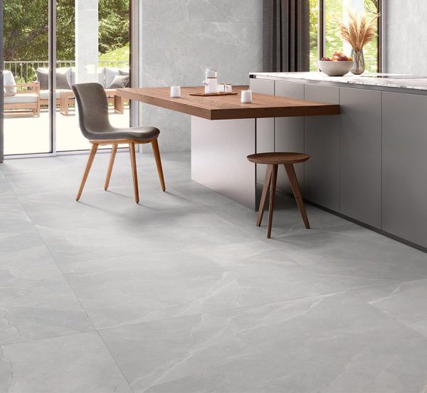 ⁦אריח פורצלן אמלפי אפור מט ס"מ Amalfi Gris 60/120 Matt SlipStop⁩ – תמונה ⁦2⁩