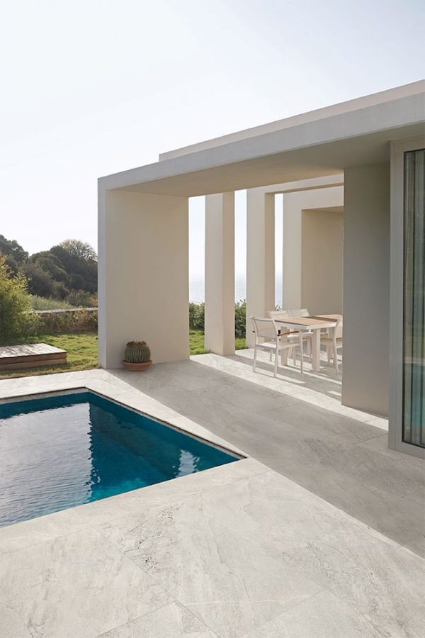 ⁦אריח פורצלן אגטוס אפור מט  ס"מ Agathòs Grey 270×120⁩ – תמונה ⁦2⁩