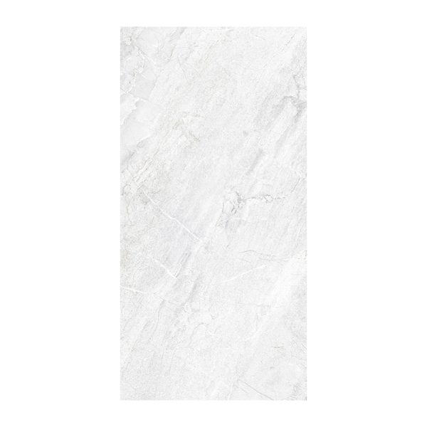 ⁦אריח פורצלן אגטוס לבן מט ס"מ Agathòs White 60×120⁩ – תמונה ⁦3⁩