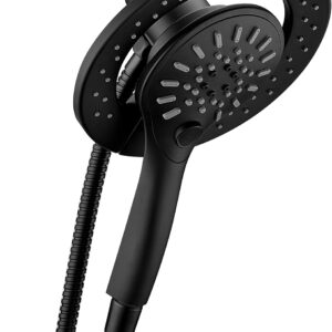 מערכת מקלחת ידנית FINE – Magnetic Shower מחזיק מגנטי חכם | התקנה קלה | גימור שחור מט